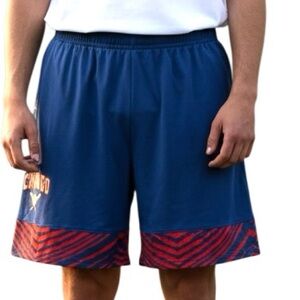 NWT Zubaz MLB Chicago Cubs Blue Athletic Shorts XXL